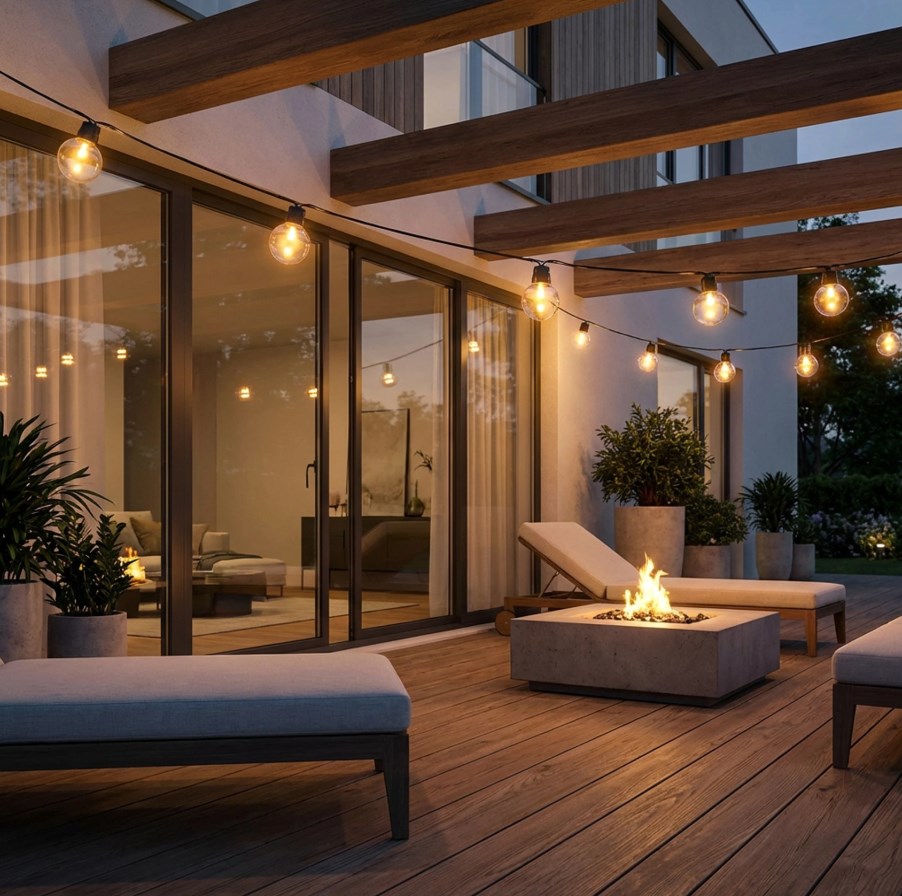 Girlanda solarna ogrodowa 20 LED 7,36 m ciepła biała GLADI 3 Lumiled